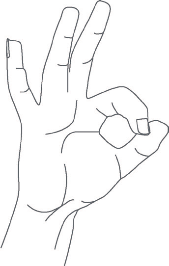 OK hand signal